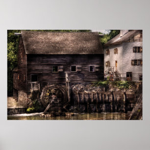 Affiche Moulin - Par le moulin
