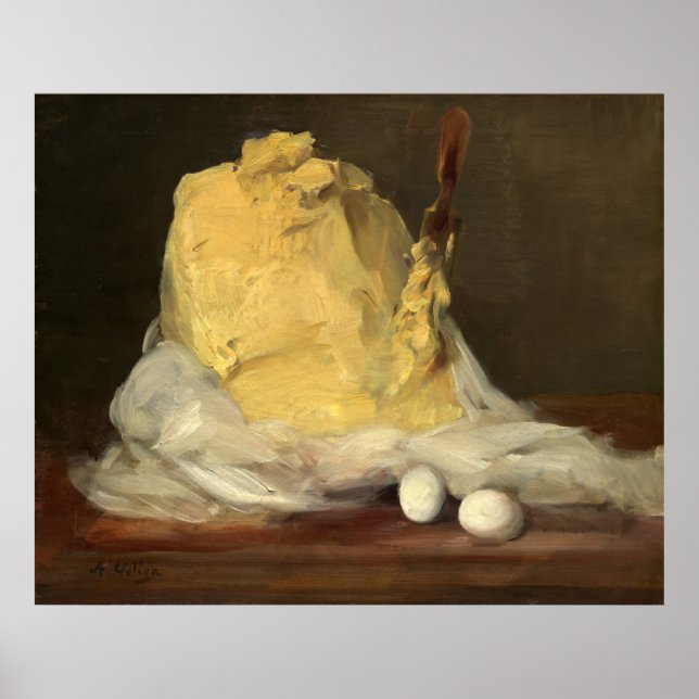 Affiche Mound of Butter - Antoine Vollon Fine Art (Devant)