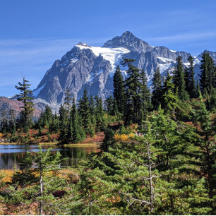 Affiche Mount Baker, Washington Fall Color