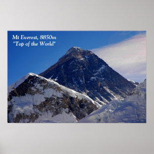 Affiche Mount Everest