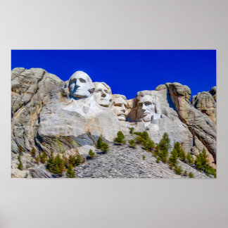 Affiche Mount Rushmore National Memorial
