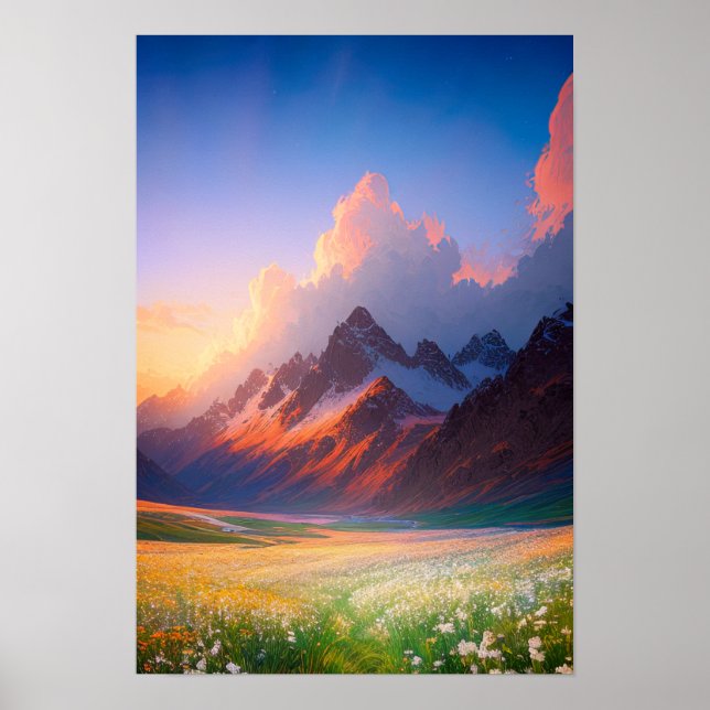 Affiche Mountain Dreamscape (Devant)