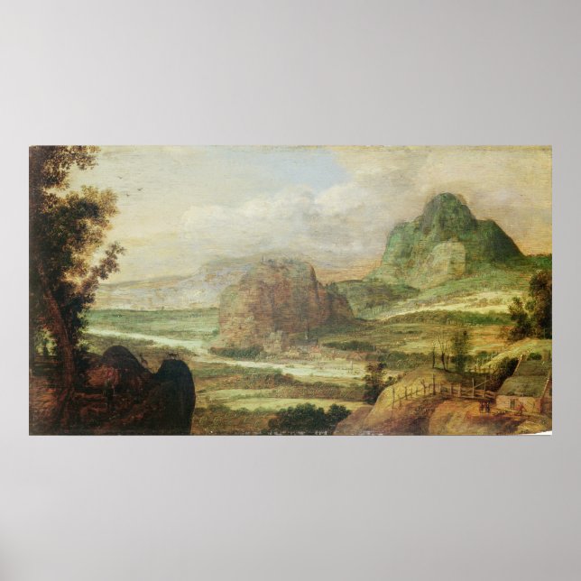 Affiche Mountain Landscape (Devant)