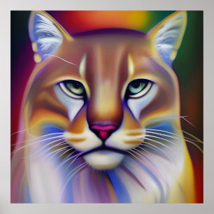 Affiche Mountain Lion Art  