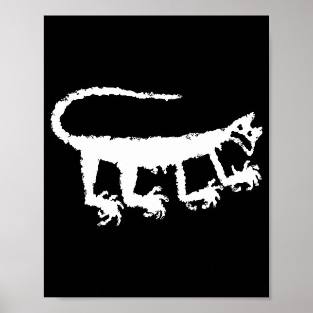 Affiche Mountain Lion Petroglyph _1  (Devant)