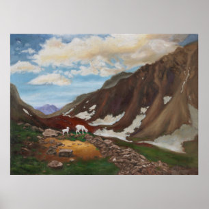 Affiche Mountain Pass dans le Grand Nord