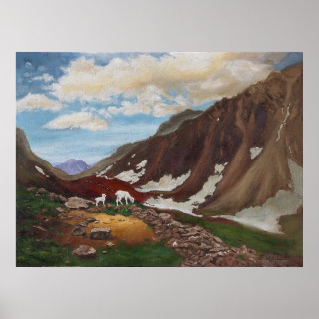 Affiche Mountain Pass dans le Grand Nord (Devant)