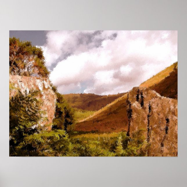 AFFICHE MOUNTAINS (Devant)