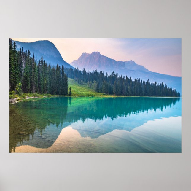 Affiche Mountains | Yoho National Park, British Columbia (Devant)