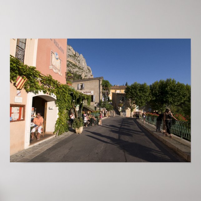 Affiche Moustiers-Sainte-Marie, Provence, France. 2 (Devant)
