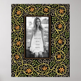 Affiche Mouvement Antique Arts & Crafts Bordure