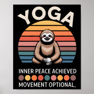 Affiche Mouvement de réalisation de la paix intérieure Yog