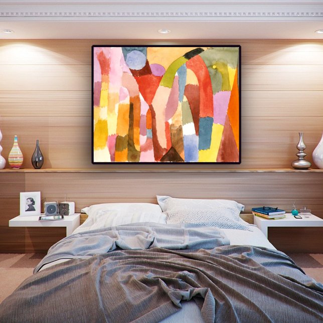 Affiche Mouvement des chambres voûtées, Paul Klee (Créateur téléchargé)