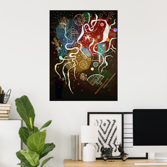 Affiche Mouvement | Kandinsky | (Bureau à domicile)