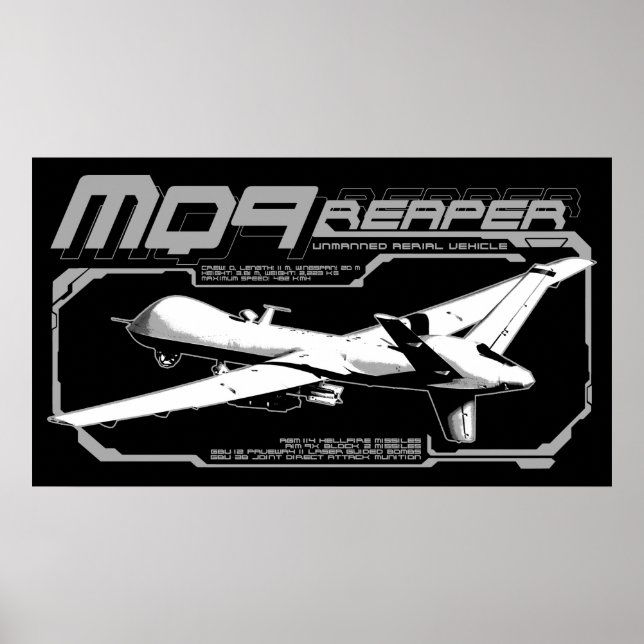 AFFICHE MQ-9 (Devant)