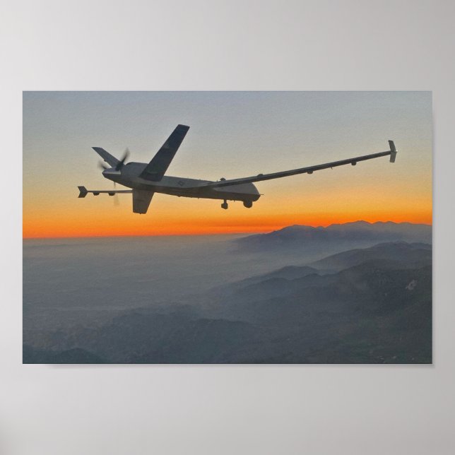 Affiche MQ-9 Faucheuse en Montagne (Devant)