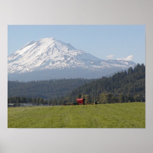 Affiche Mt. Adams, Washington (Devant)