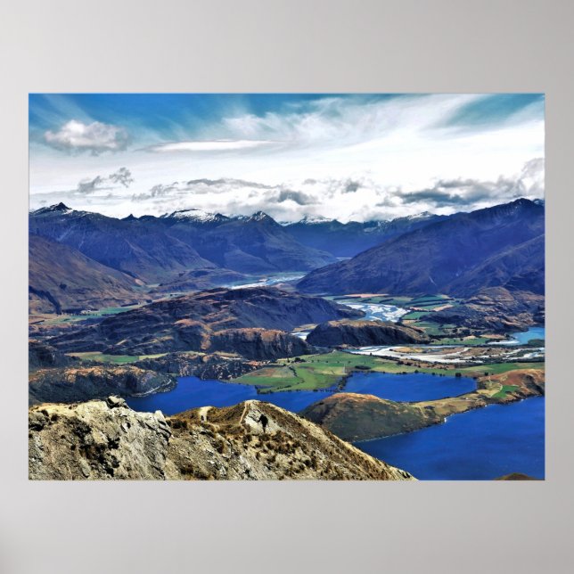 Affiche Mt. Aspiration du pic de Roy (Devant)
