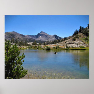 Affiche Mt. Dana from Shell Lake, Tioga Pass, CA