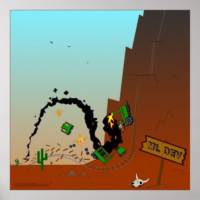 Affiche Mt. DEV et l'Express ! (Devant)