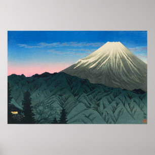 Affiche Mt Fuji depuis Hakone Shotei Takahashi 1932 Affich
