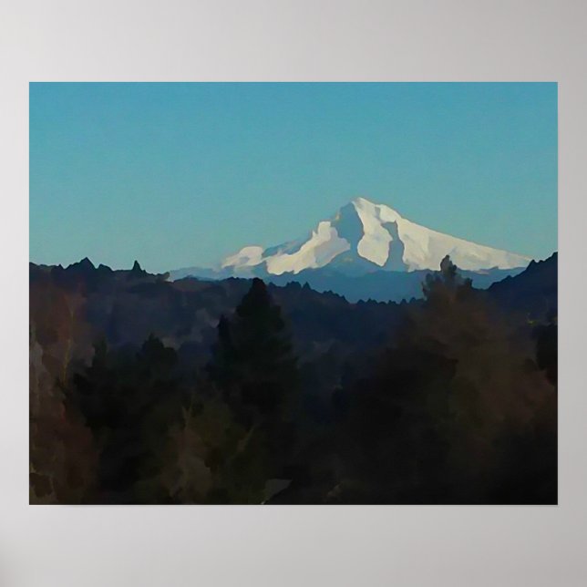 Affiche Mt. Hood (Devant)