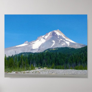 Affiche Mt Hood en été, Oregon