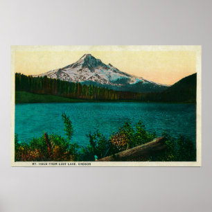 Affiche Mt. Hood from Lost Lake, ORMt. Hood, OR