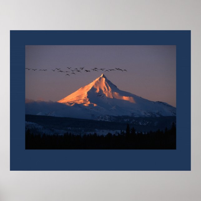 Affiche Mt. Jefferson, Oregon (Devant)
