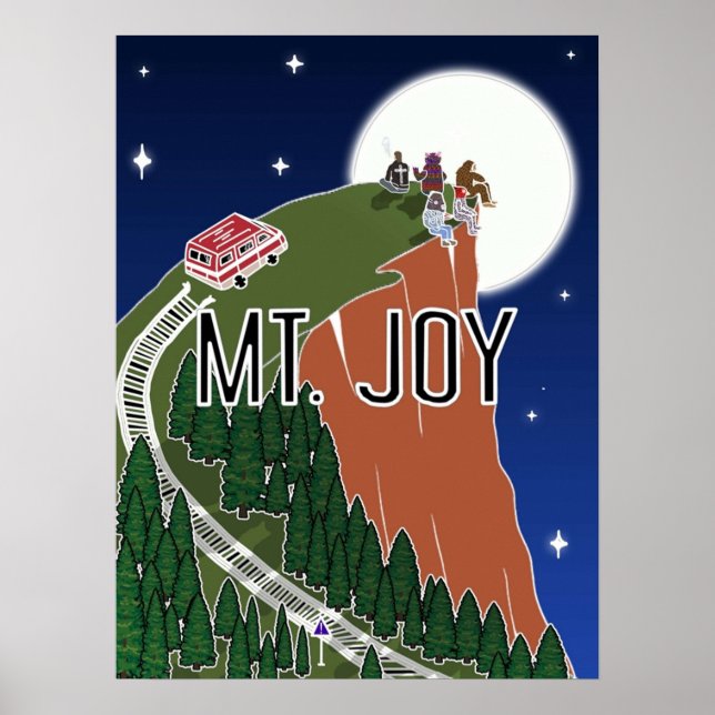 Affiche Mt Joy Oeuvre originale (Devant)