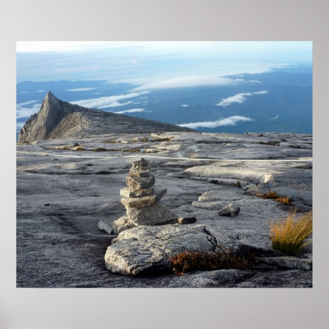 Affiche mt kinabalu granit (Devant)