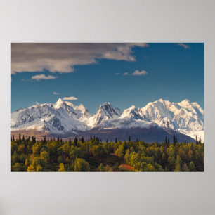 Affiche Mt. McKinley Alaska