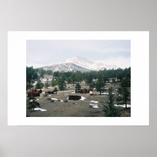 Affiche Mt. Meeker, Colorado