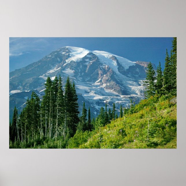 Affiche Mt Rainier (Devant)