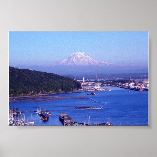 AFFICHE MT RAINIER TACOMA WASHINGTON (Devant)