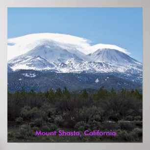 Affiche Mt. Shasta