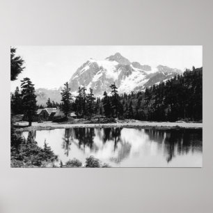 Affiche Mt. Shuksan et Mt. Baker Lodge Photographie