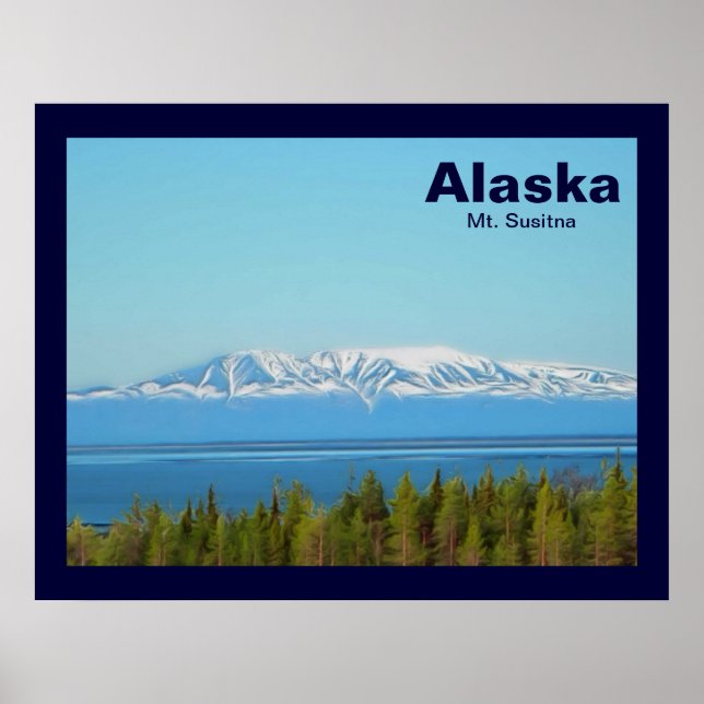 Affiche Mt. Susitna (Devant)