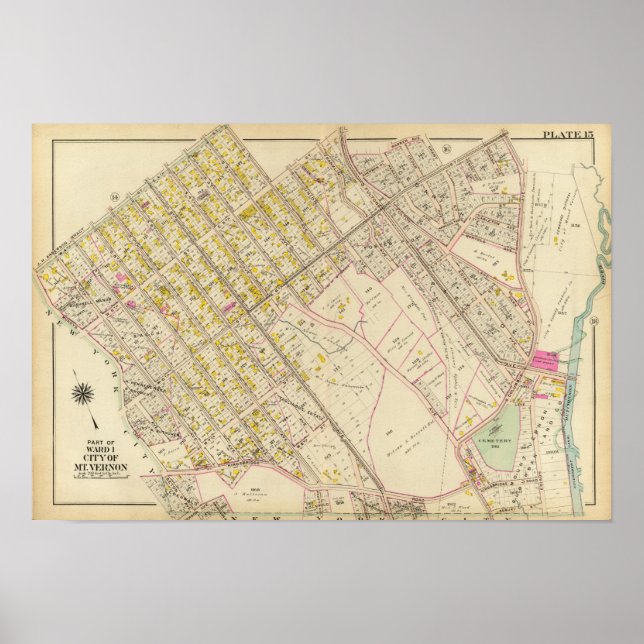 Affiche Mt Vernon ward 1, New York (Devant)