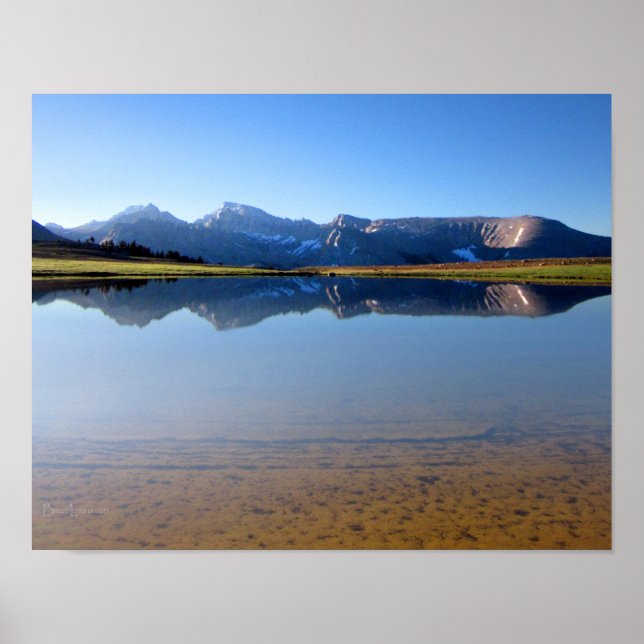 Affiche Mt Whitney de Bighorn Plateau 2- John Muir Trail (Devant)