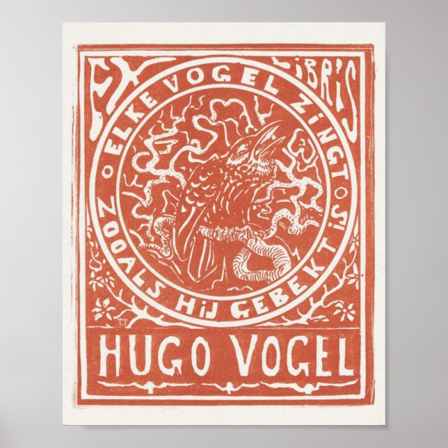 Affiche Mtheo van hoytema - calendrier - art de héron - ac (Devant)