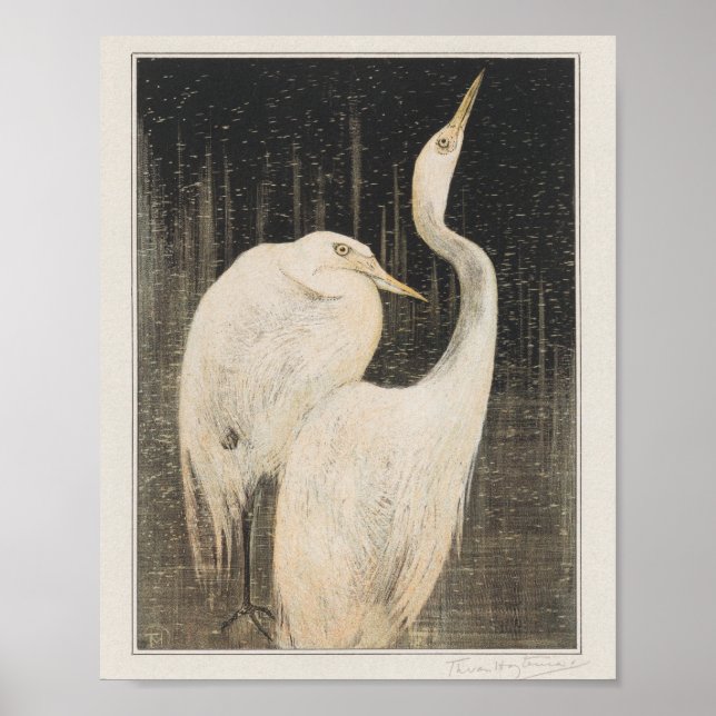 Affiche Mtheo van hoytema - calendrier - art de herons - a (Devant)