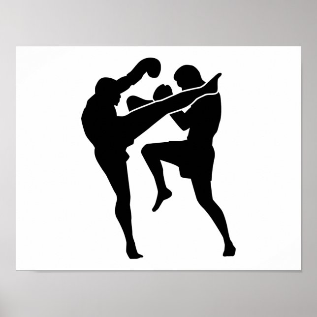 Affiche Muay Thai (Devant)