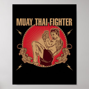 Affiche Muay Thai Fighter