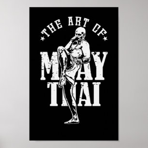 Affiche Muay Thai "The Art of Muay Thai"