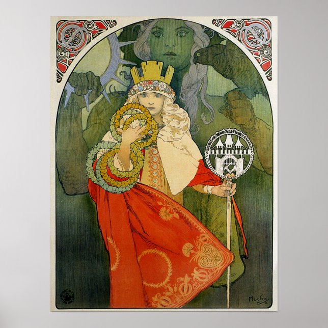 Affiche Mucha - Festival Sokol 1912 (Devant)