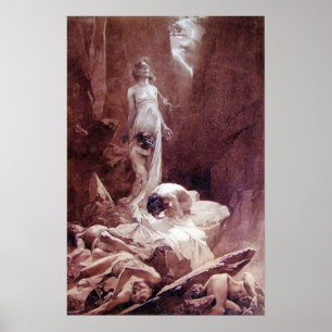 Affiche Mucha - Le Pater