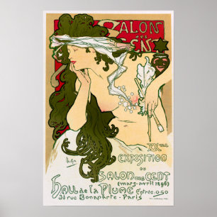 Affiche Mucha - Salon 1901