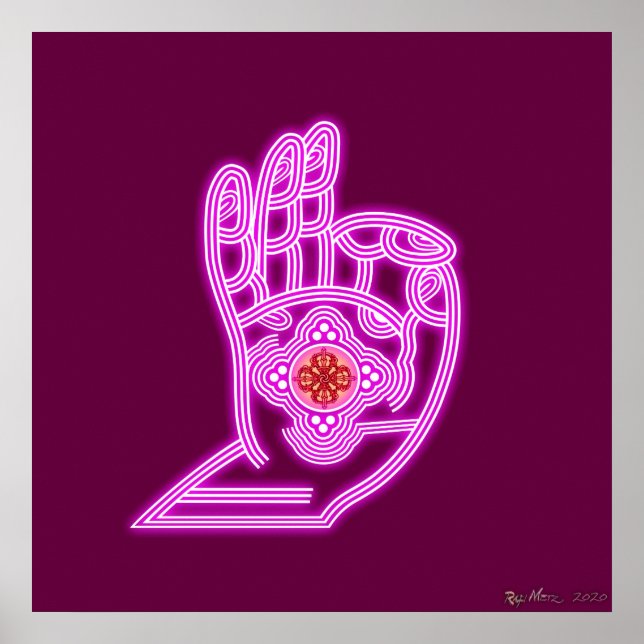 Affiche Mudra Maroon (Devant)