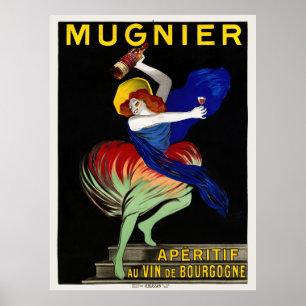 Affiche Mugnier Apéritif Leonetto Cappiello 1912 Vintage